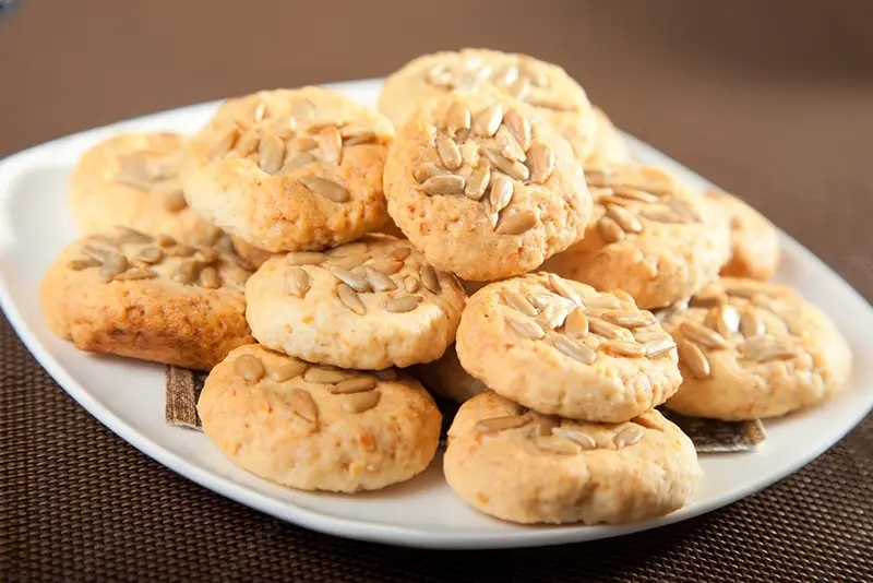 Galletas de Avena Con Semillas de Maravilla