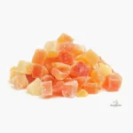 Papaya Deshidratada en Cubos