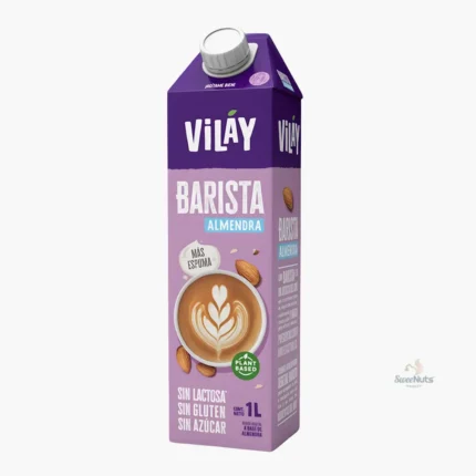 bebida de almendras sin azúcar barista Vilay