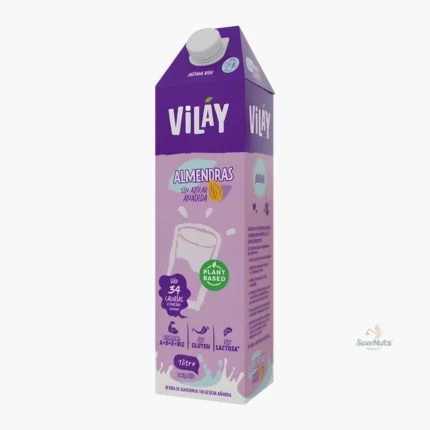 bebida de almendras sin azúcar Vilay