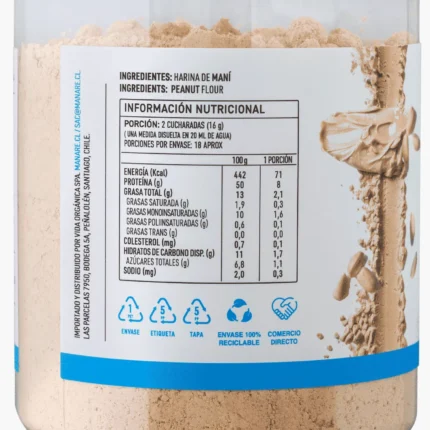 mantequilla de maní en polvo manare