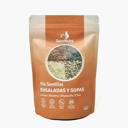 mix semillas ensaladas y sopas